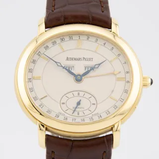 Audemars Piguet Millenary 25816BA/O/0002/01 39mm Yellow gold Silver