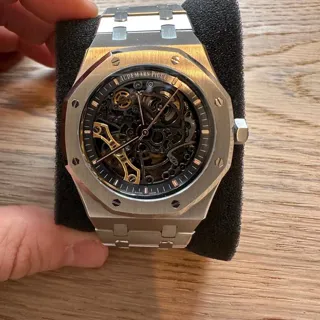 Audemars Piguet Royal Oak 15407ST.OO.1220ST.01 41mm Stainless steel Skeletonized