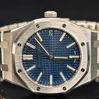 Audemars Piguet Royal Oak 15510ST.OO.1320ST.06 41mm Stainless steel Blue