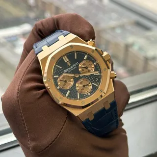 Audemars Piguet Royal Oak 26239OR.OO.D315CR.01 41mm Rose gold Blue