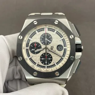 Audemars Piguet Royal Oak Offshore 26400SO.OO.A002CA.01 44mm Ceramic and Stainless steel Silver