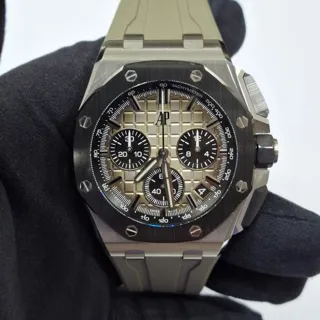 Audemars Piguet Royal Oak Offshore 26420SO.OO.A600CA.01 43mm Stainless steel Brown