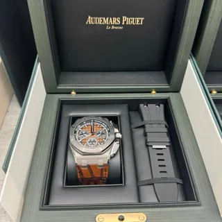 Audemars Piguet Royal Oak Offshore Chronograph 26420ST.OO.A828CR.01 43mm Stainless steel Brown