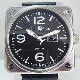 Bell & Ross BR 01-96 BR01-96 46mm Stainless steel Black