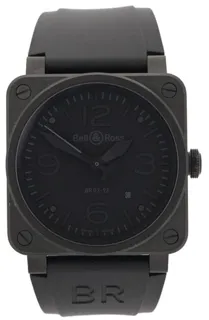 Bell & Ross BR 03 BR 03-92 42mm Stainless steel Black