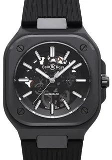 Bell & Ross BR 05 BR05A-BL-SK-CE/SRB 41mm Ceramic Skeletonized