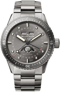 Blancpain Bathyscaphe Quantième Complet Phases de Lune 5054 1210 98S Titanium