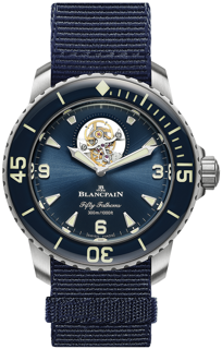 Blancpain Fifty Fathoms 5025 12B40 NAOA Titanium Blue