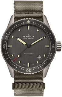 Blancpain Fifty Fathoms Bathyscaphe 5000-1210-NAGA Titanium Gray