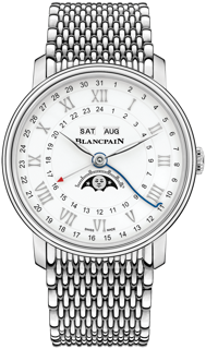 Blancpain Quantième Complet Phases de Lune GMT 6676-1127-MMB Stainless steel