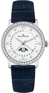 Blancpain Quantième Phases de Lune 6126-4628-55B Stainless steel White