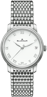 Blancpain Villeret 6127 1127 MMB Stainless steel White