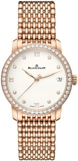 Blancpain Villeret 6127 2987 MMB Rose gold White