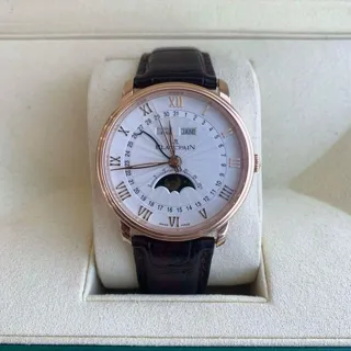 Blancpain Villeret 6664-3642-55B 40mm Red gold White