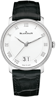 Blancpain Villeret 6669-1127-55B 40mm Stainless steel White