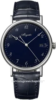 Breguet Classique 5177BB/2Y/9V6 38mm White gold Blue