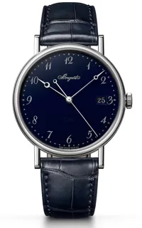 Breguet Classique 5177BB/2Y/9V6 White gold Blue