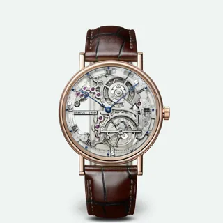 Breguet Classique 5395BR/1S/9WU Rose gold Skeletonized