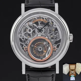 Breguet Classique Complications 5335PT/42/9W6 40mm Platinum Skeletonized