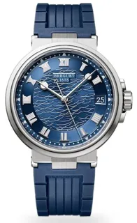 Breguet Marine 5517BB/Y2/5ZU White gold Blue