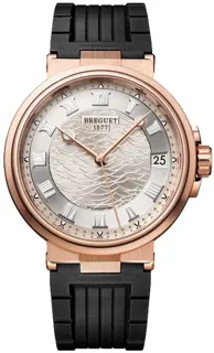 Breguet Marine 5517BR/12/5ZU Rose gold Silver