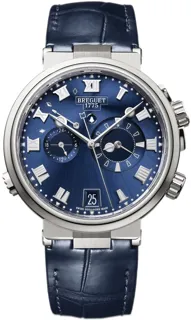 Breguet Marine 5547TI/Y1/9ZU Titanium Blue