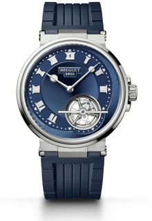 Breguet Marine 5577PT/Y2/5WV Platinum Blue