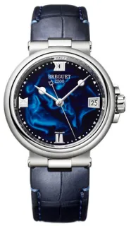 Breguet Marine 9517ST/E2/984 Stainless steel Blue