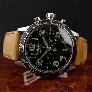 Breguet Pilot 3815TI/HM/3ZU 42mm Titanium Black