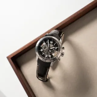 Breguet Type XX - XXI - XXII 3810ST/92/9ZU 42mm Stainless steel Brown