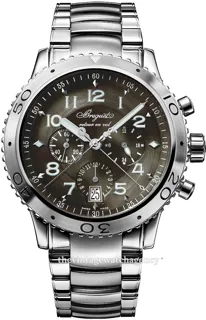 Breguet Type XXI 3810ST/92/SZ9 42mm Brushed/polished steel Brown