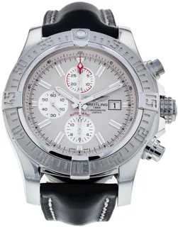 Breitling Super Avenger II A13371 Stainless steel Cream