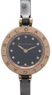 Bulgari B.zero1 BZP23SG 23mm K18PG (Rose Gold)$ceramic Black