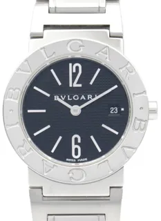 Bulgari Bulgari Bulgari BB 26 SS 26mm Stainless steel Black