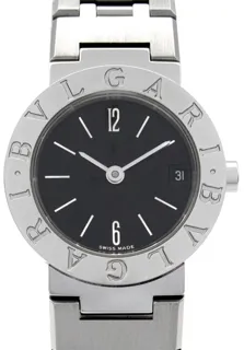 Bulgari Bulgari Bulgari BB23SS 23mm Stainless steel Black