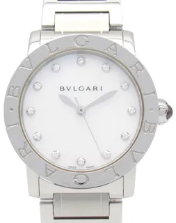 Bulgari Bulgari Bulgari BBL 33 S 32.5mm Stainless steel White shell