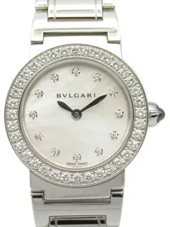 Bulgari Bvlgari Bvlgari BBL26WSDS 26mm Stainless steel White shell