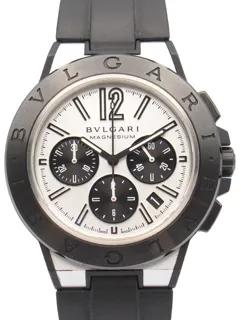 Bulgari Diagono Magnesium Chrono DG42SMCCH 42mm Magnesium White