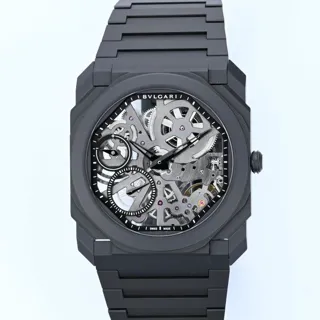 Bulgari Octo 103126 40mm Ceramic Skeletonized