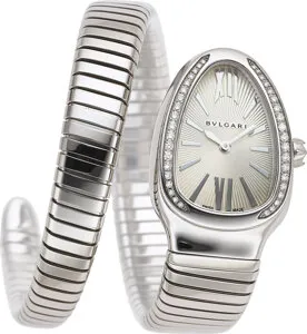 Bulgari Serpenti SP35S Stainless steel Silver