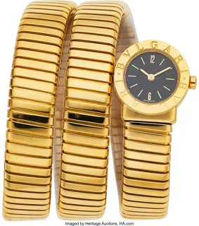 Bulgari Serpenti Tubogas BB191T 18k yellow gold Black