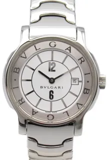 Bulgari Solotempo ST29S Stainless steel White