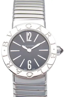 Bulgari Bvlgari Tubogas BBL26 2TS 26mm Stainless steel Black