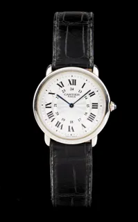 Cartier Ronde Solo 2452B Platinum