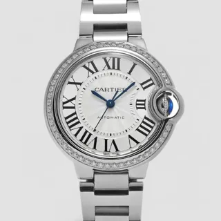 Cartier Ballon Bleu 33mm W4BB0016 33mm Stainless steel Silver