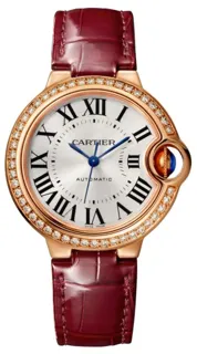 Cartier Ballon Bleu 33mm WJBB0033 Rose gold Silver