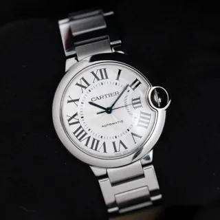 Cartier Ballon Bleu 36mm W6920046 36mm Stainless steel White