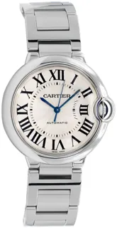 Cartier Ballon Bleu W6920046 36mm Stainless steel White