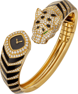 Cartier La Pantehere Yewelry HPI01346 Yellow gold Black