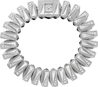 Cartier Libre HPI01531 99.95mm 18k white gold and Diamond Silver